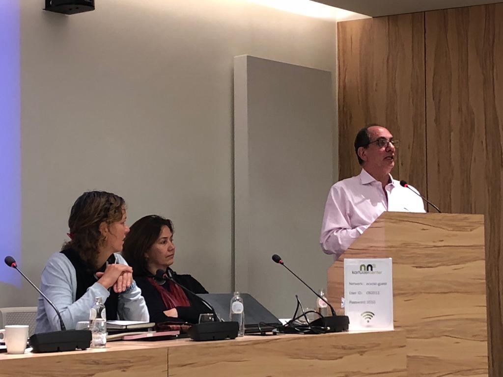 Presidente da UGT fala em seminário na Bélgica